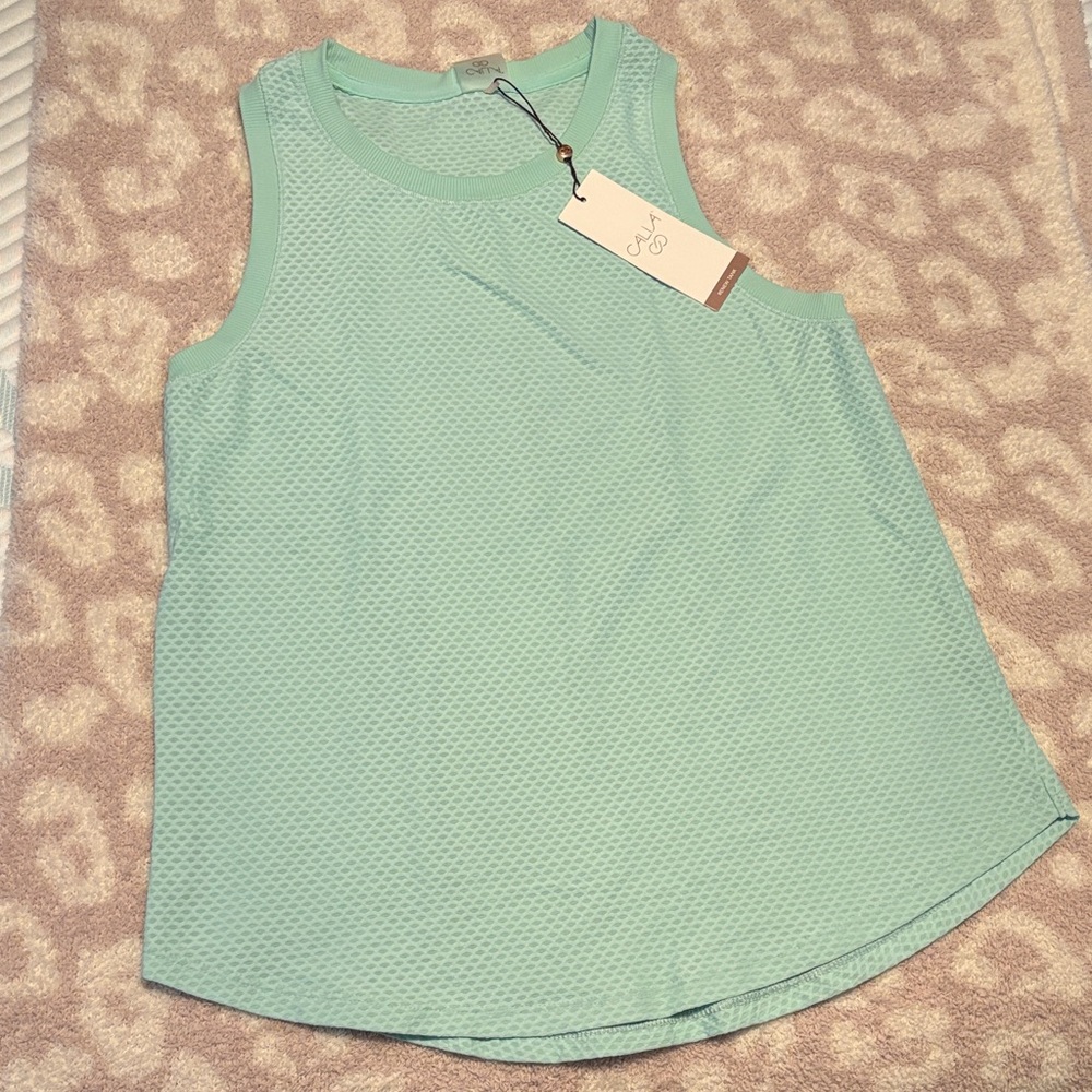 Calia Mint Green Sleeveless Top, Sz Small